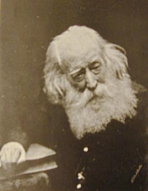 A photograph of Henry Perigal (who was once called "the venerable patriarch of the London scientific societies") towards the end of his life, from the frontispiece of his brother's memoir.